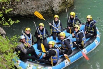 Séminaire rafting Haute Savoie