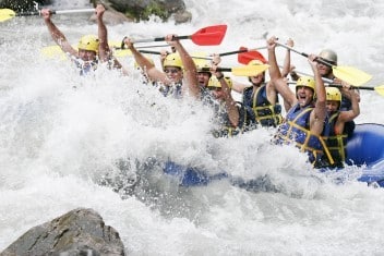 Challenge rafting en Savoie Séminaire challenge rafting en Savoie
