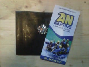 Pochettes cadeaux AN Rafting Bon cadeau aventure AN Rafting