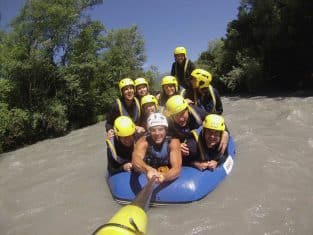 selfie rafting
