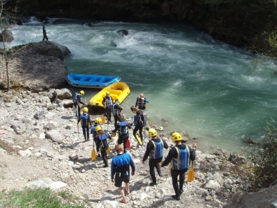 Challenge rafting séminaire
