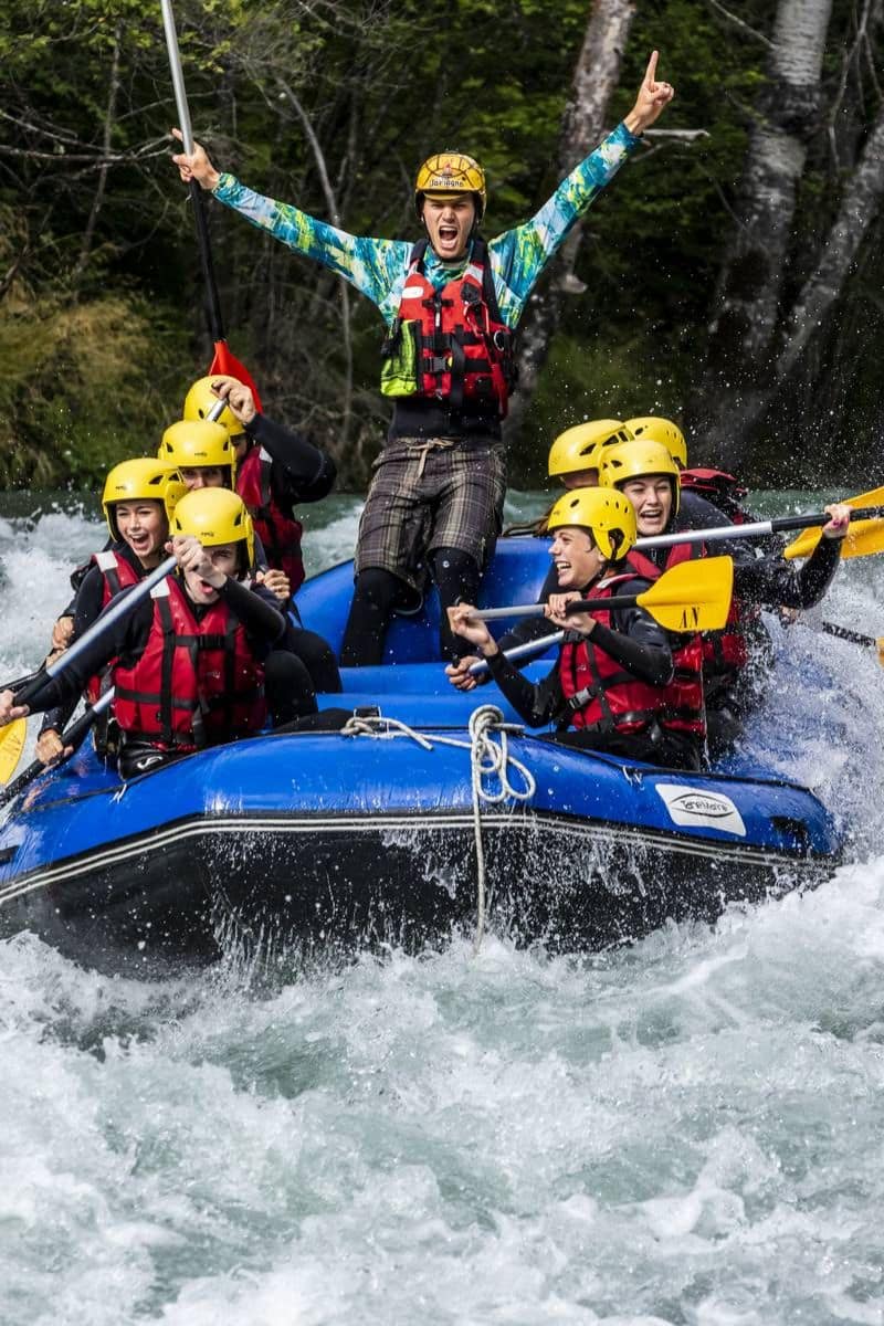 La Plagne rafting