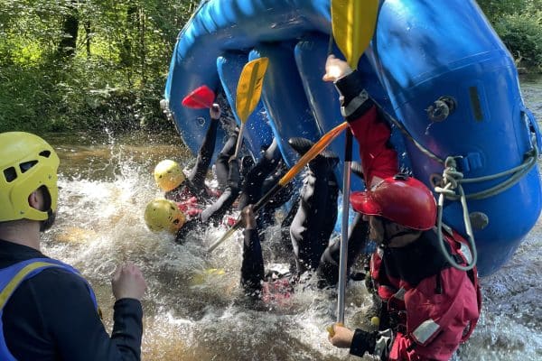 rafting adrénaline