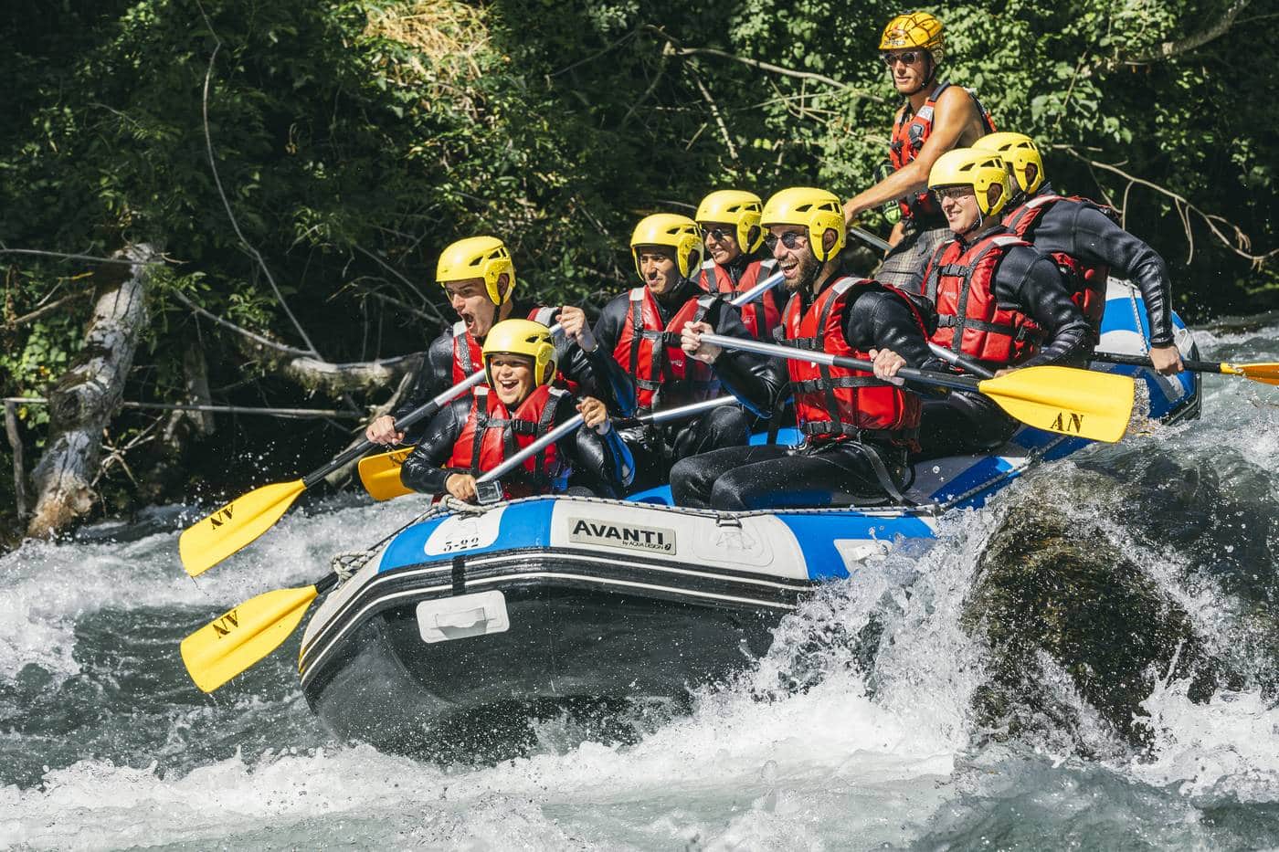 rafting