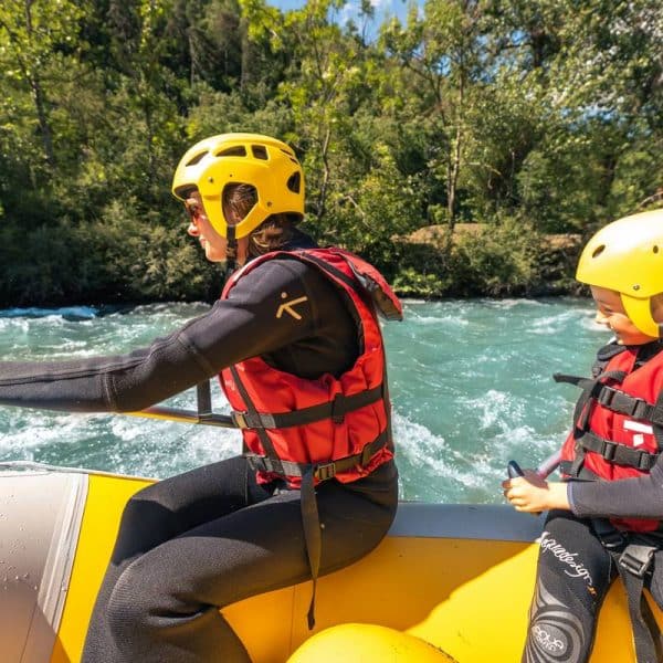 rafting famille